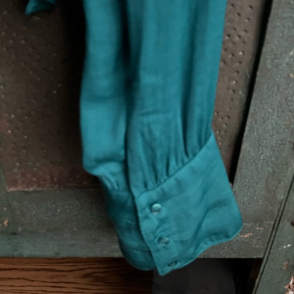 Free People Meet Me There Buttondown Blouse - Picture 6 of 10